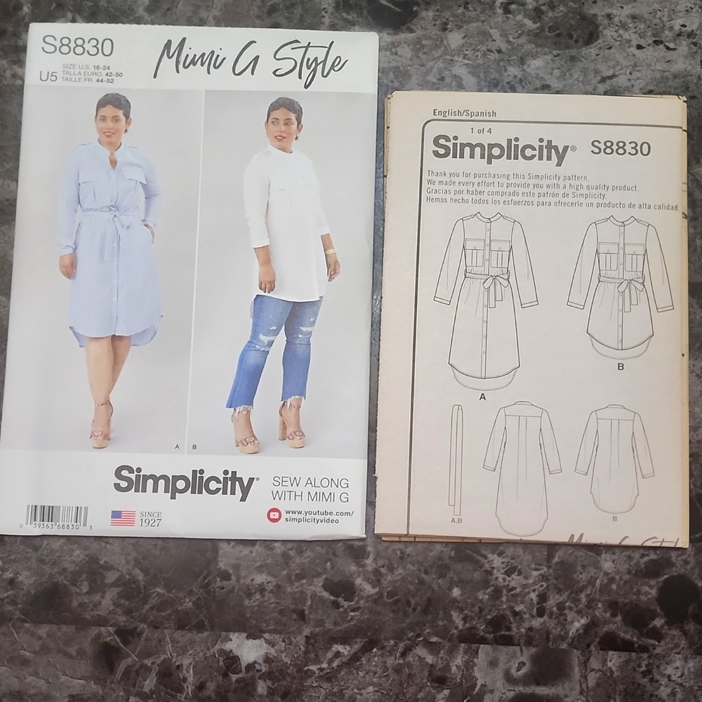 4 Simplicity Sewing Patterns - Picture 6 of 9